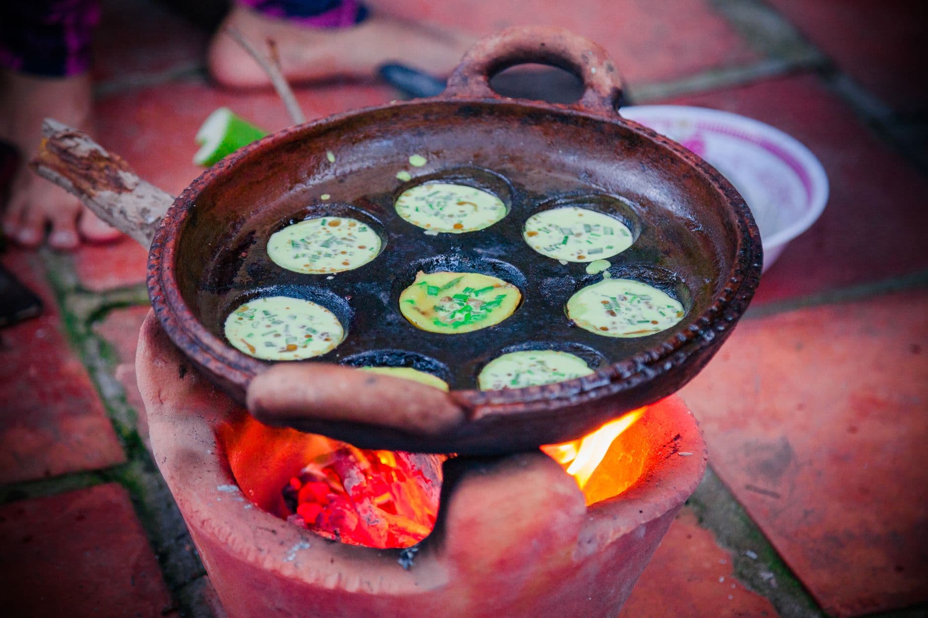 Chrumkavá palacinka bánh xèo (Bánh xèo)