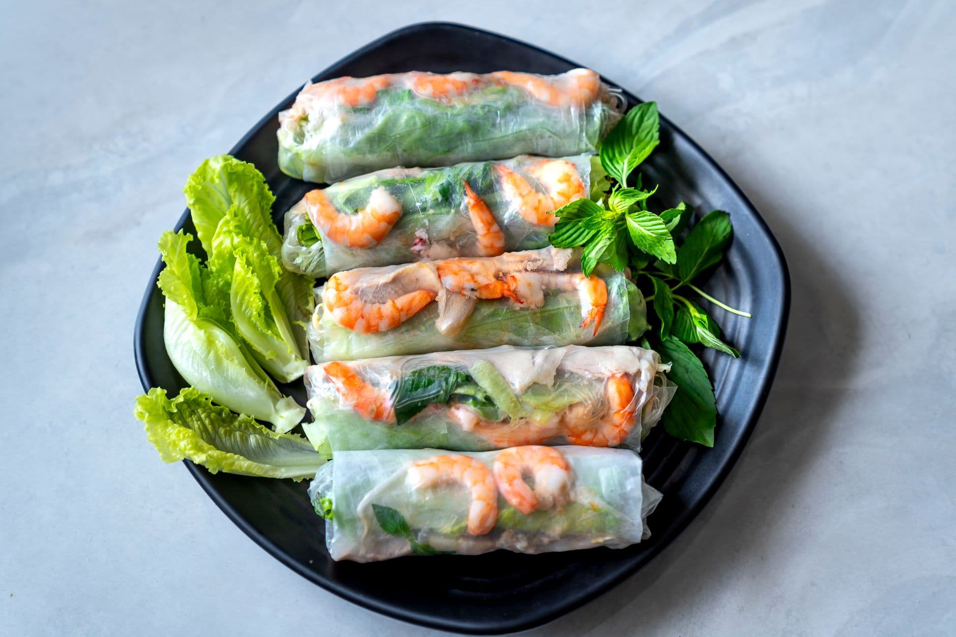Čerstvé závitky gỏi cuốn (Gỏi cuốn)